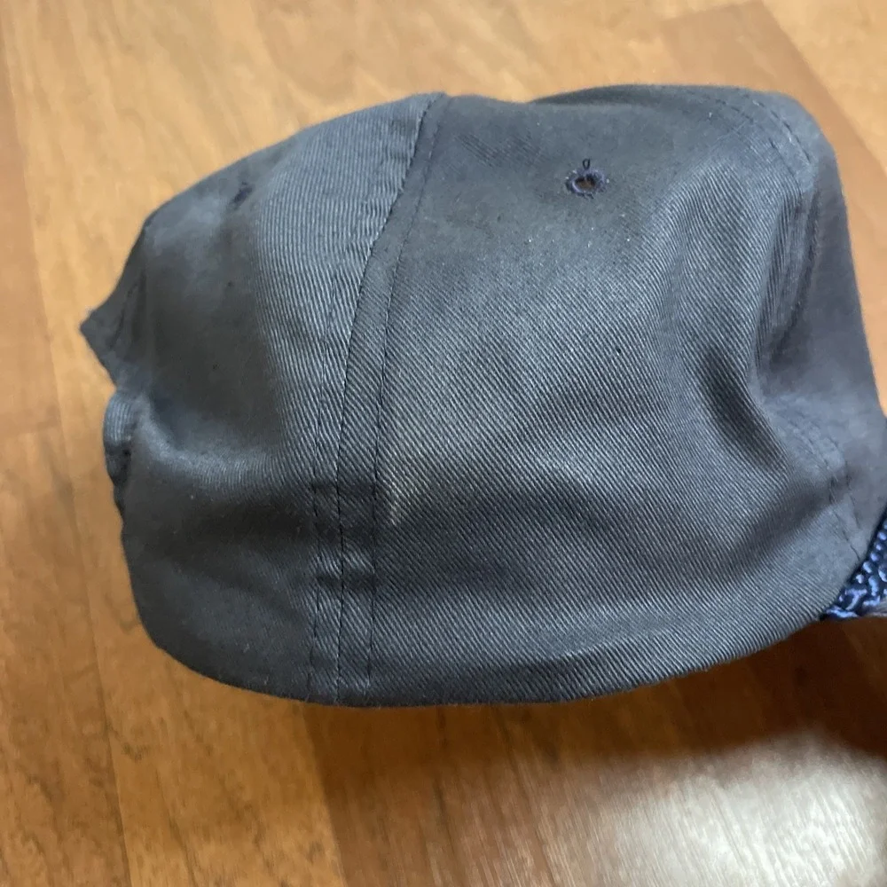 VINTAGE Seagrams VO Hat White And Blue Adjustable SnapBack